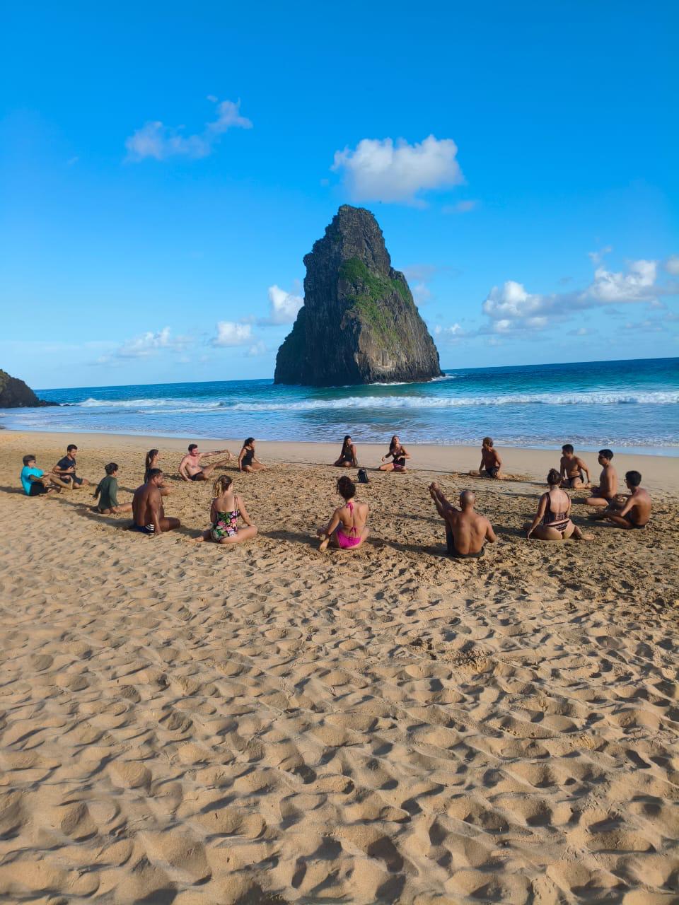 Encontro da Escola do Mar na Praia da Conceição